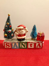 Load image into Gallery viewer, SANTA • Block Assemblage
