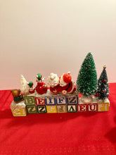 Load image into Gallery viewer, MERRY  CHRISTMAS • Block Assemblage I
