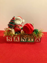 Load image into Gallery viewer, SANTA • Block Assemblage
